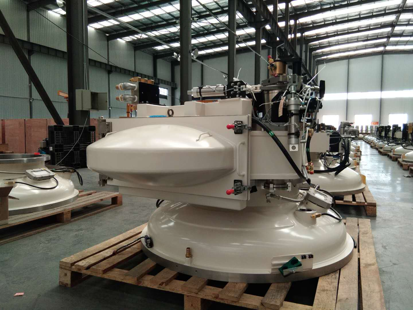 旋板閥爐蓋裝配